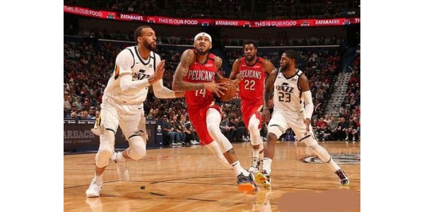 Utah Jazz besiegte New Orleans Pelicans 106-104 und gewann ihren ersten Sieg